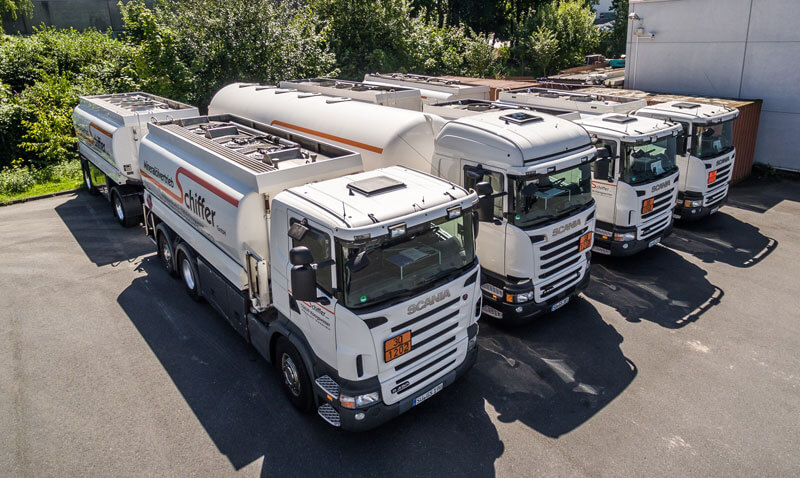 Tankfahrzeuge der Mineralölvertrieb Schiffer GmbH